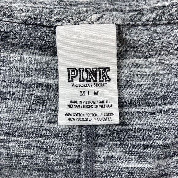 Pink logo v-neck t-shirt - Picture 7 of 8